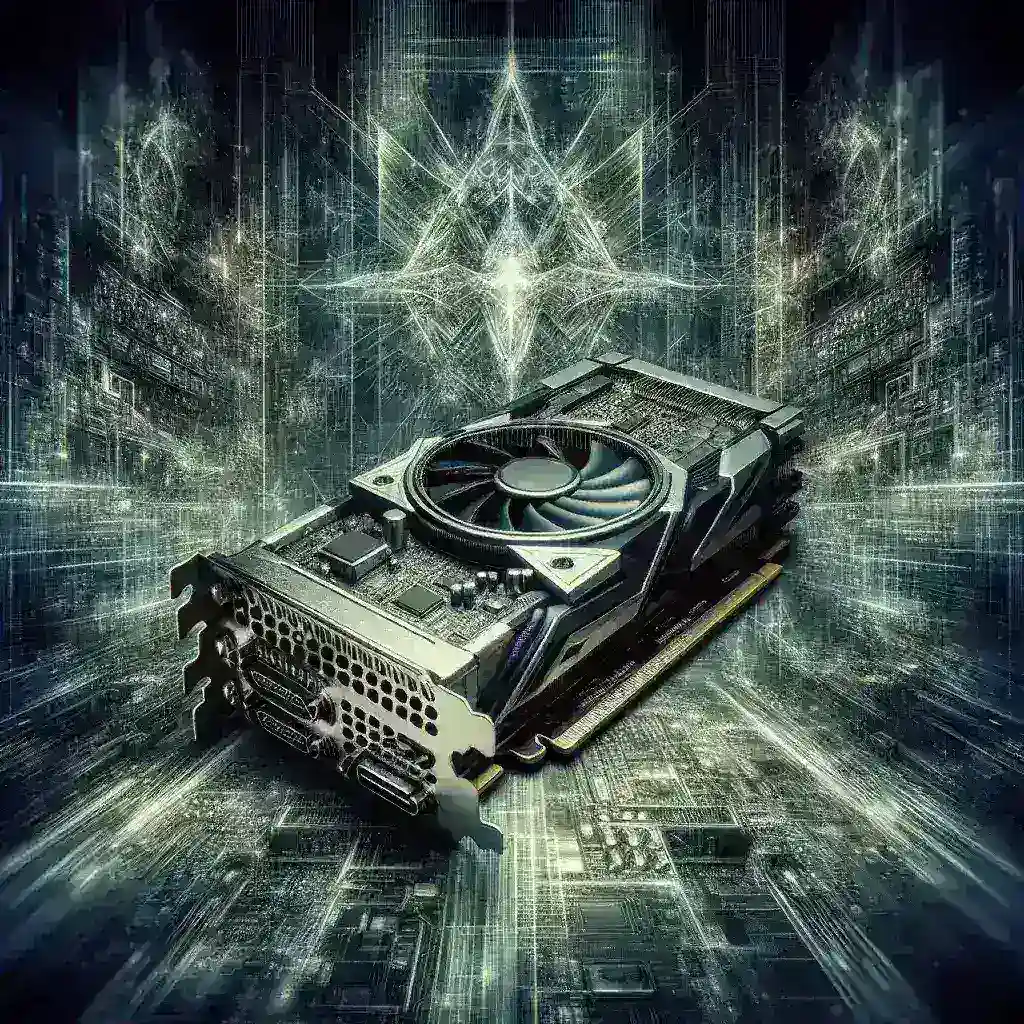 "GPU Hopper en acción en un centro de supercomputación nacional, ilustrando la revolución de la tecnología gráfica con potentes procesadores para el análisis de datos y rendimiento computacional."