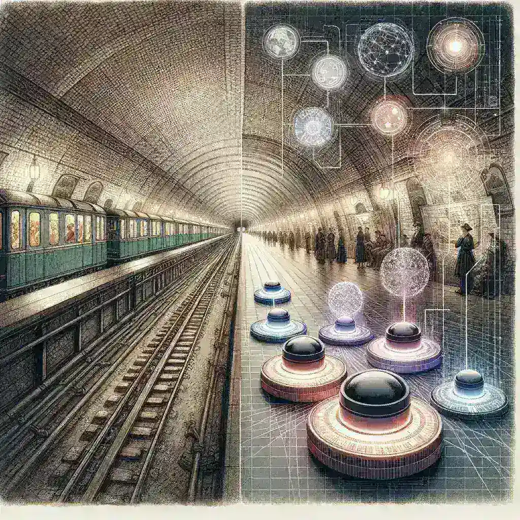 "Sensor IoT instalado en El Metro de Valencia para la detección de anomalías en túneles, mejorando la seguridad y eficiencia del transporte público."